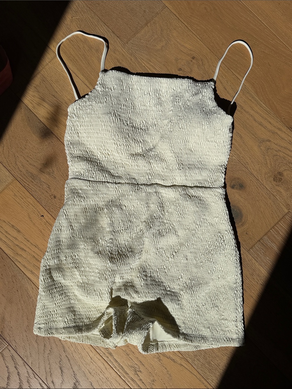 HAKEA Swim Terrain One Piece Surf Suit in Cream